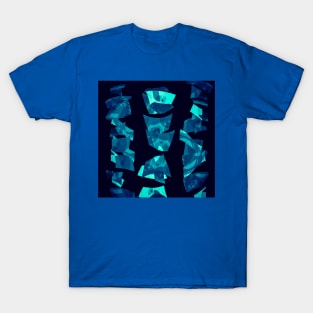 Broken Glass Design T-Shirt